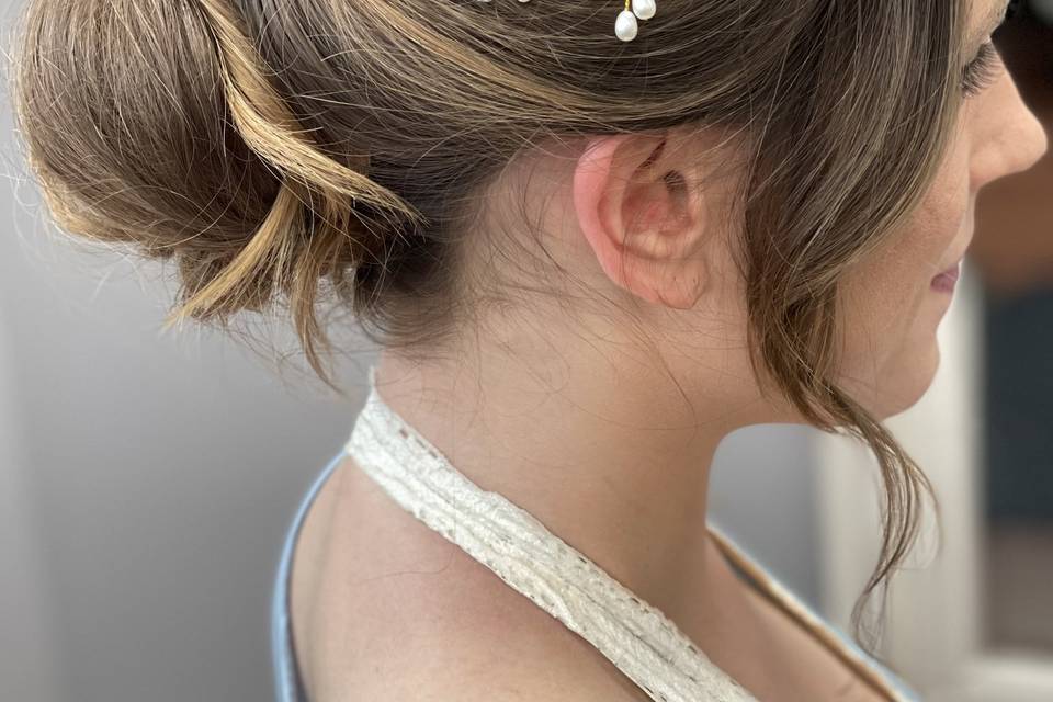 Bridal hair