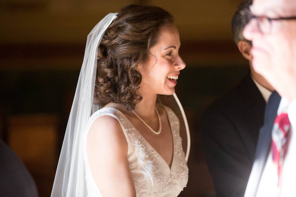 Medium Length Bridal Hair