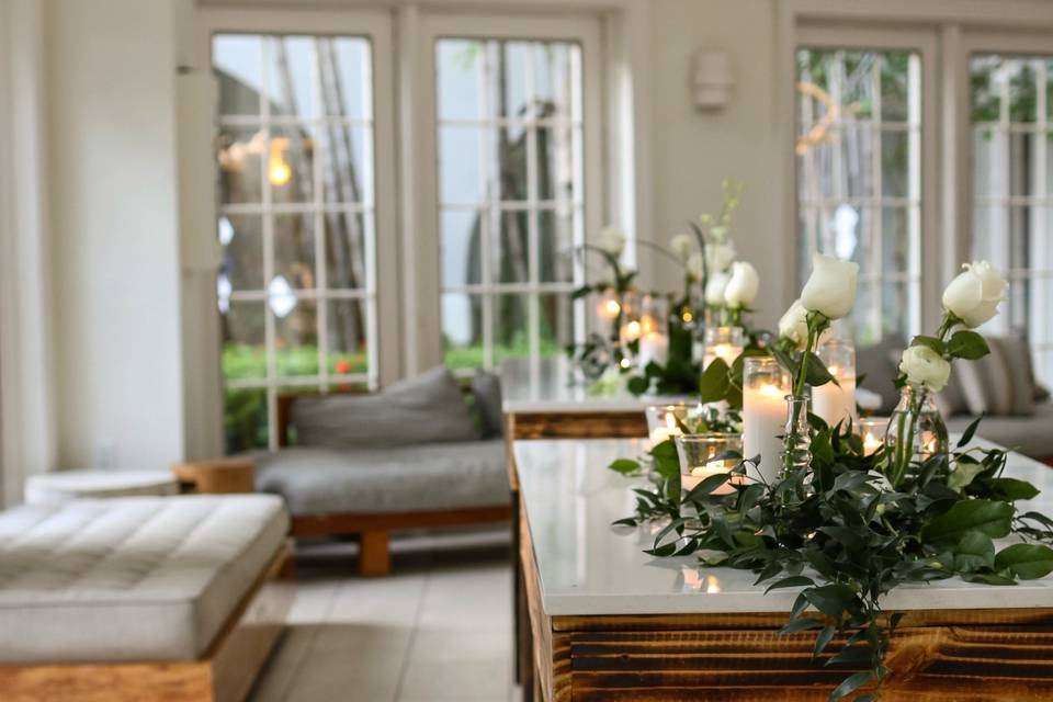 Candles and decor