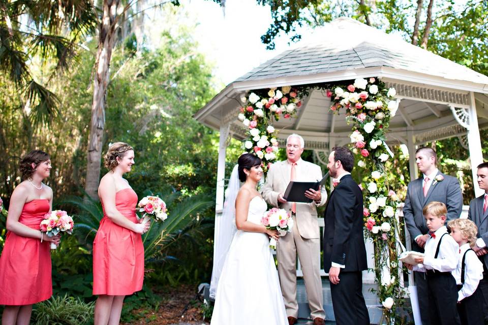 Outdoor wedding