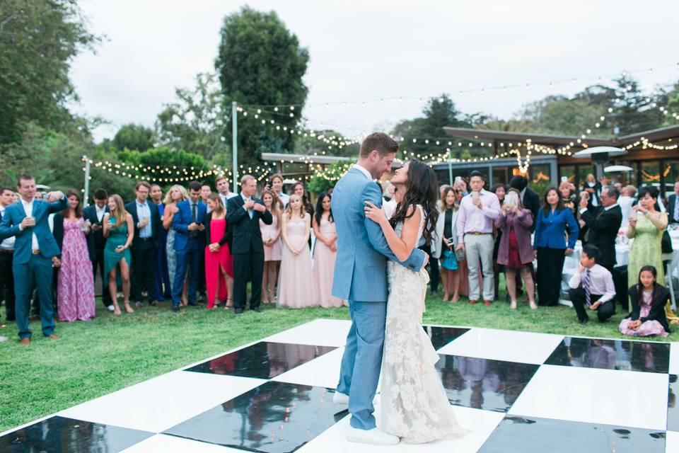 Couple dancing