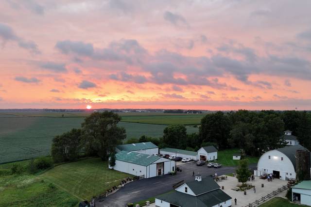 Drone Sunset