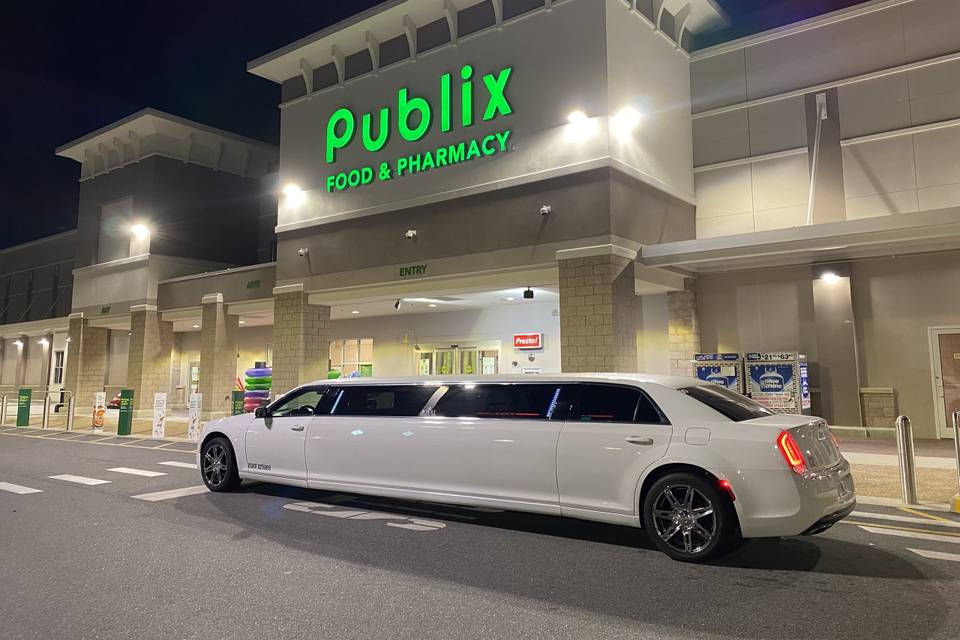 Royals White limousine!