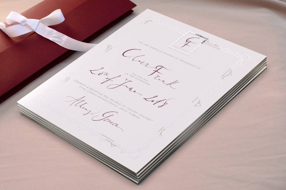 LV design - Invitations - Thessaloniki, GR - WeddingWire