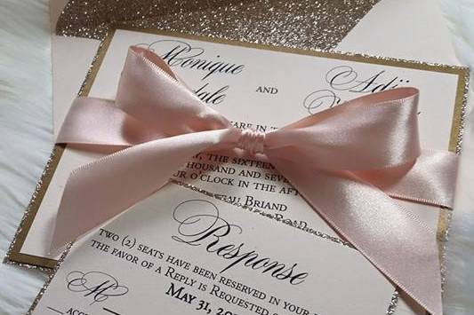Blush and Gold....What's not to Love!