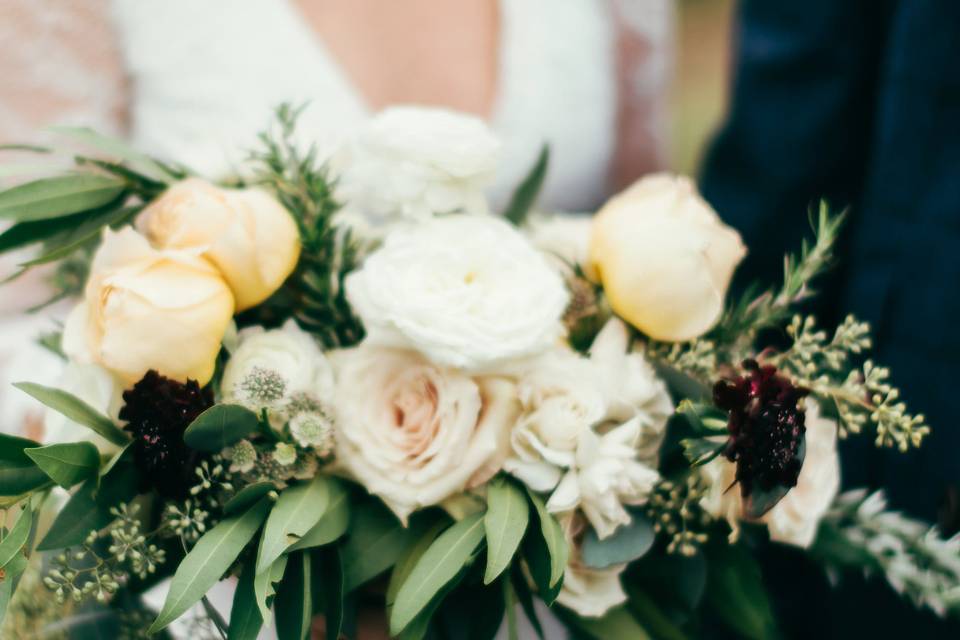 Fall, organic bouquet