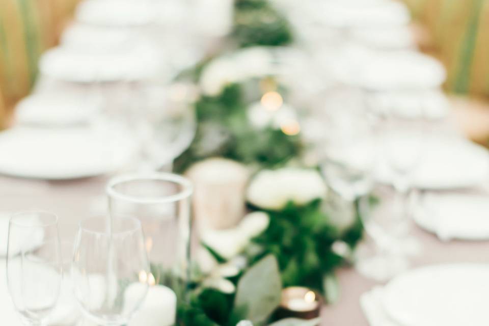 Elegant long table