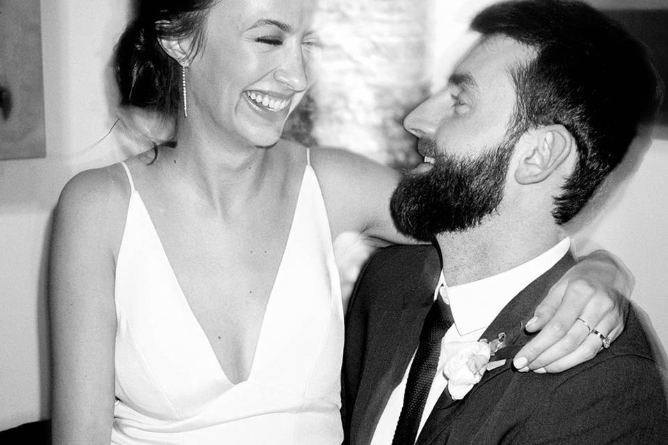 Just married glow