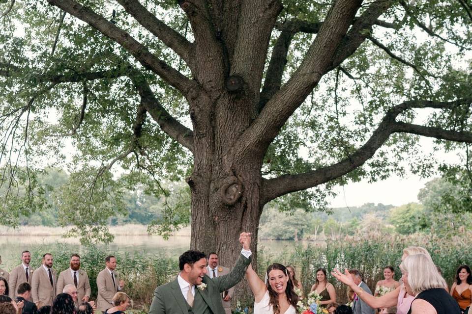 Just married