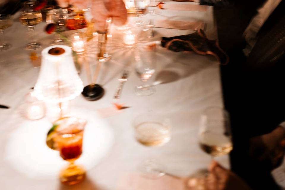 Dinner party reception