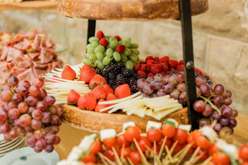 Artisan cheese Display