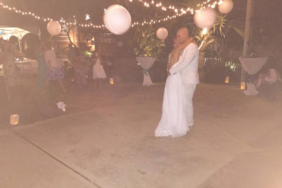 Couple on the dance floor