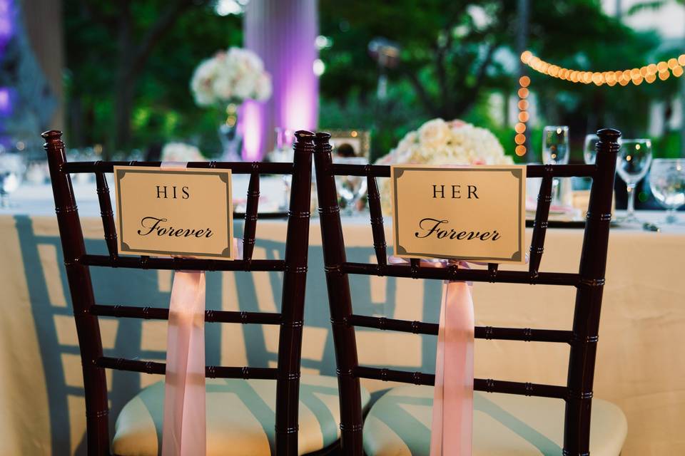 Sweetheart table