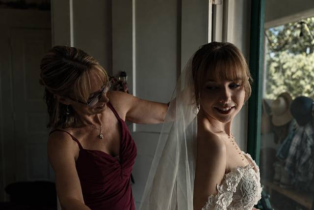 Mother and daughter moment