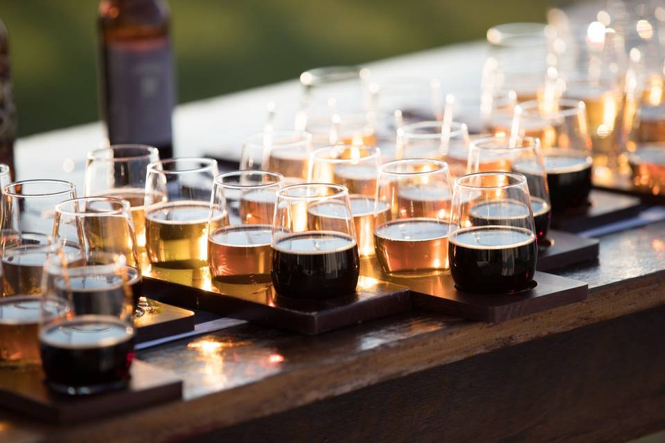 Beer Tasting Station