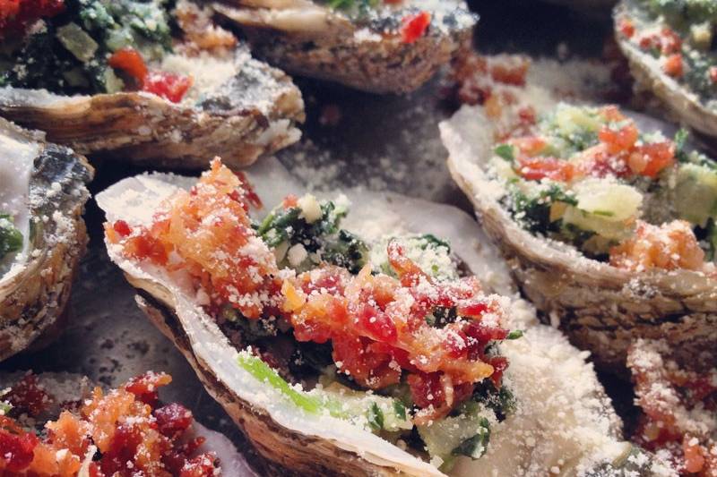 Oysters Rockefeller