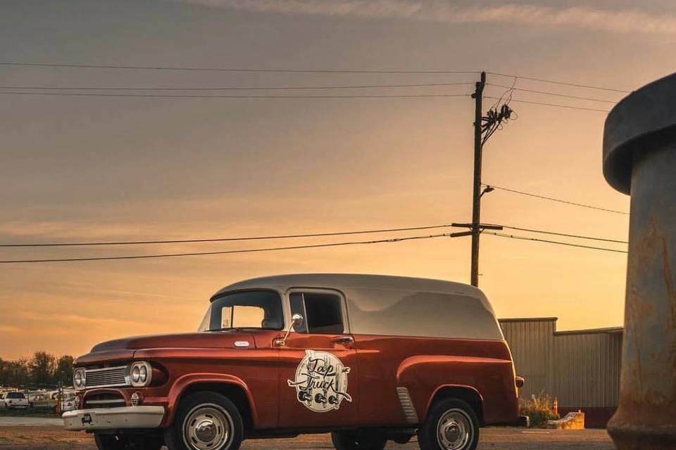 Sunsets with this beer truck.