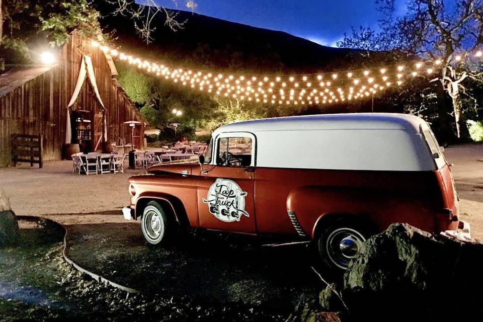 A beer truck for your wedding.