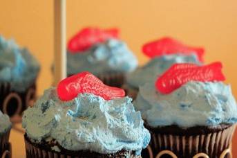 Fish cupcakes