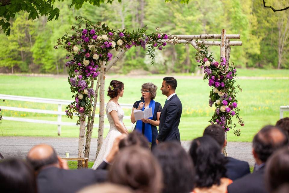 Lower courtyard ceremony