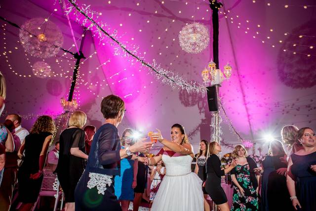 Reception lighting