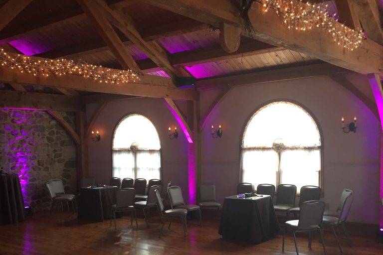 Event space uplights