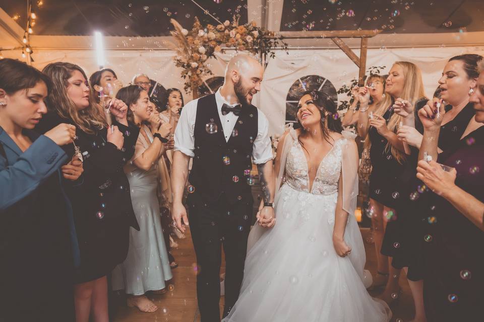 First Dance Tent Wedding