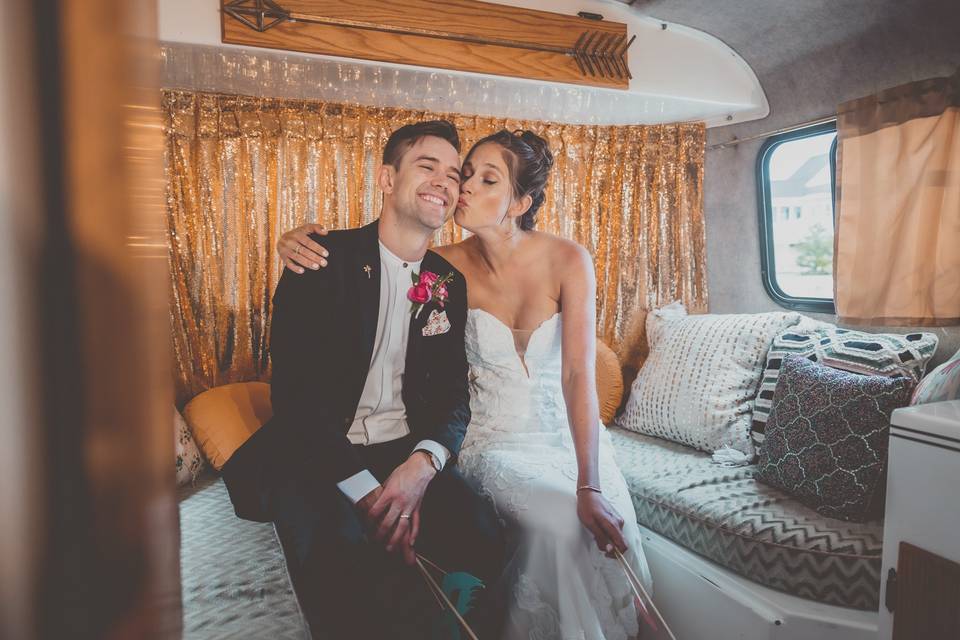 Bride and Groom Photo Booth