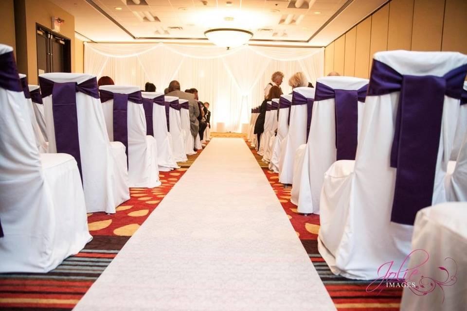 Wedding aisle