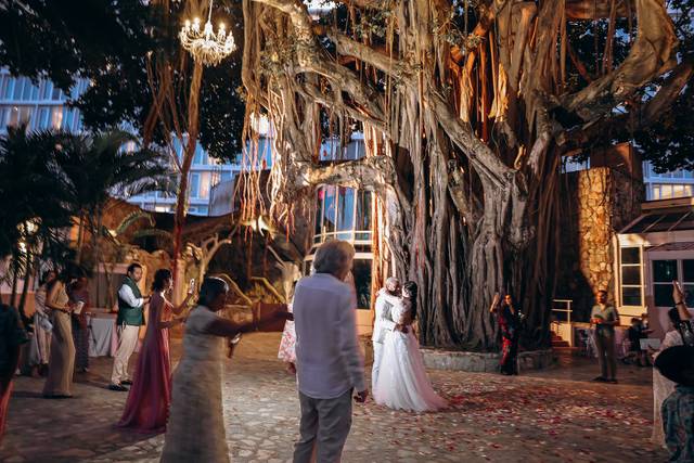 Wedding couple