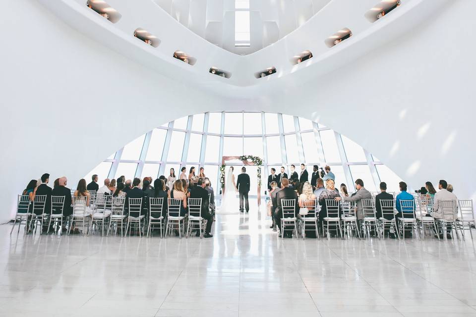 Ceremony at the Art Museum MKE