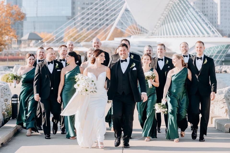 Milwaukee Art Museum wedding