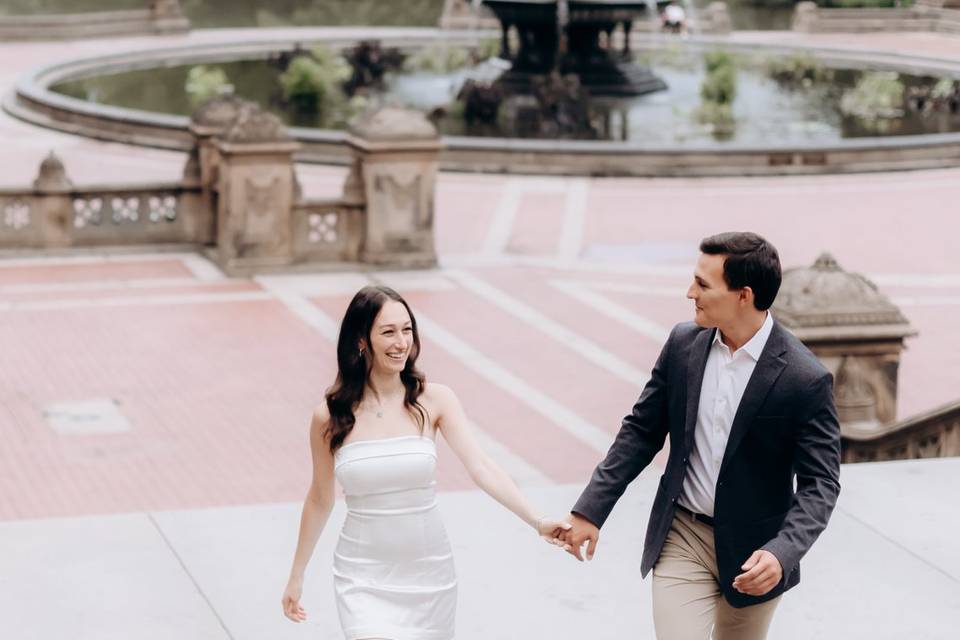 Central Park engagement NYC
