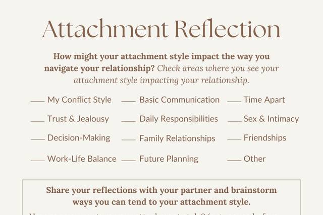 Premarital Workbook Example