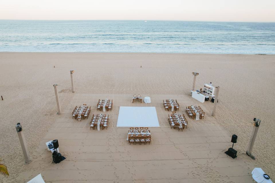Beach Reception