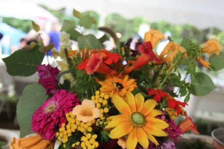 Locally Grown, Farm to Table Wedding... Taste the rainbow