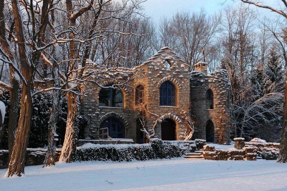 Winter at the castle