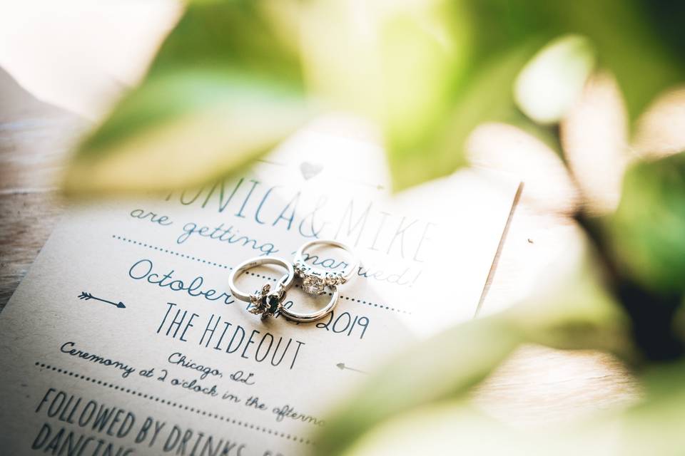 Rings & Invitation