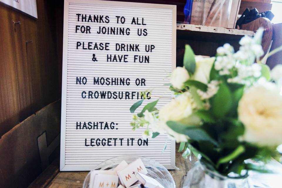 Personalized Sign