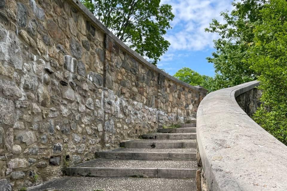 Stone stairway