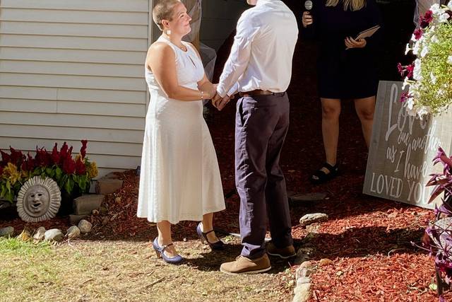 Outdoor ceremony