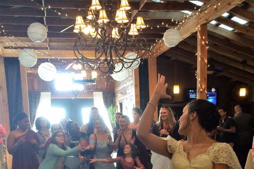 Bouquet Toss