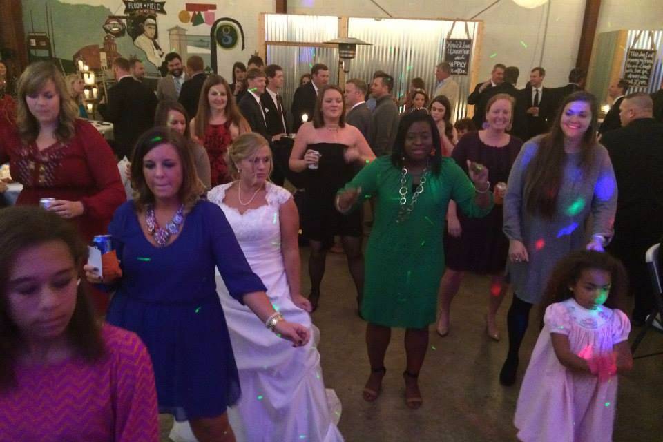 Bride on the Dance floor
