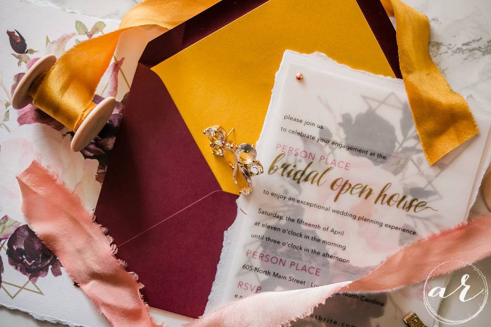 Vellum Invitation Set