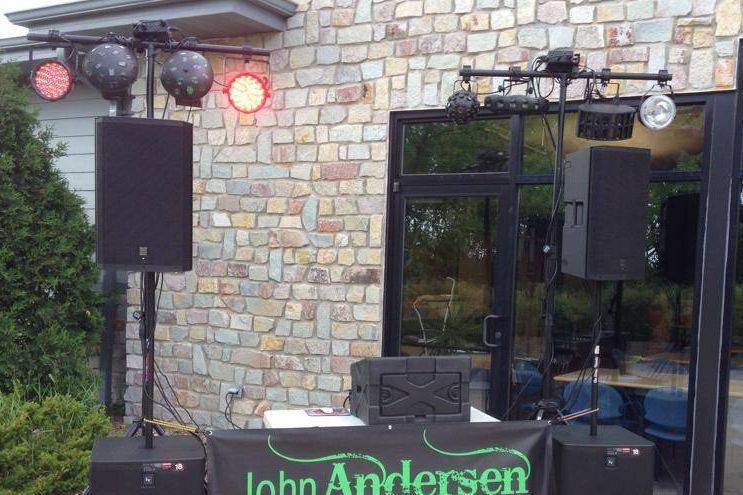 DJ set-up