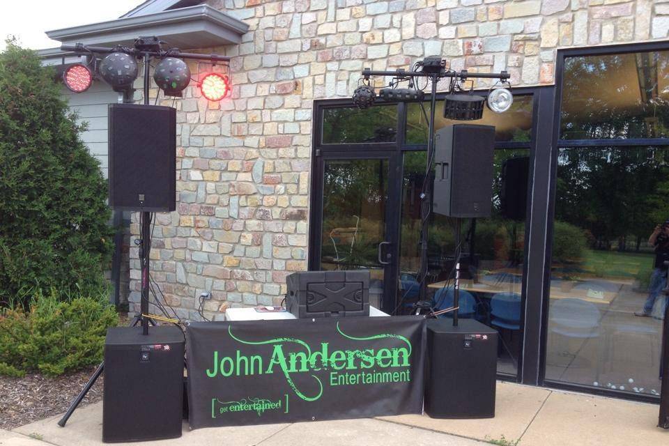 DJ set-up