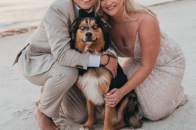 Florida boho beach wedding