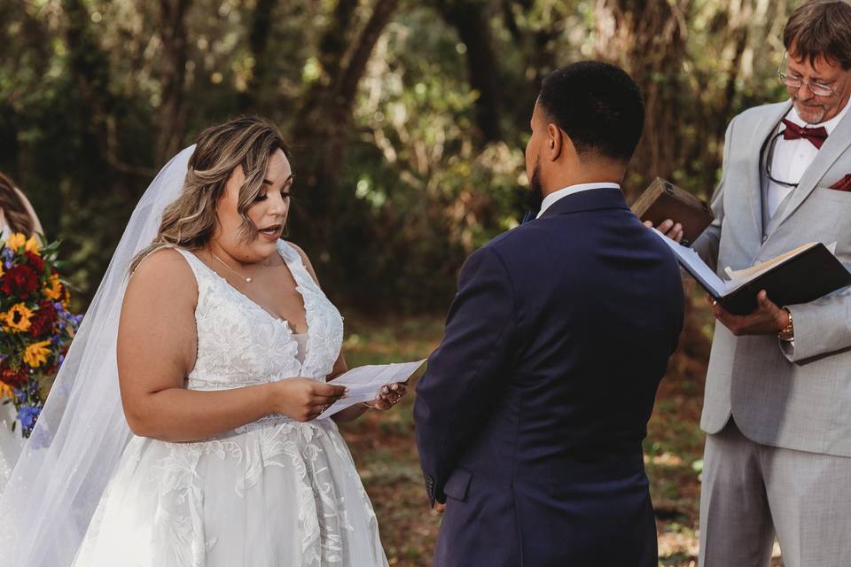 Rustic barn wedding