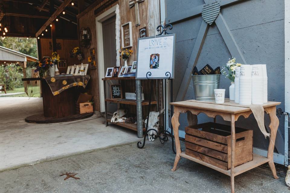 Rustic barn wedding