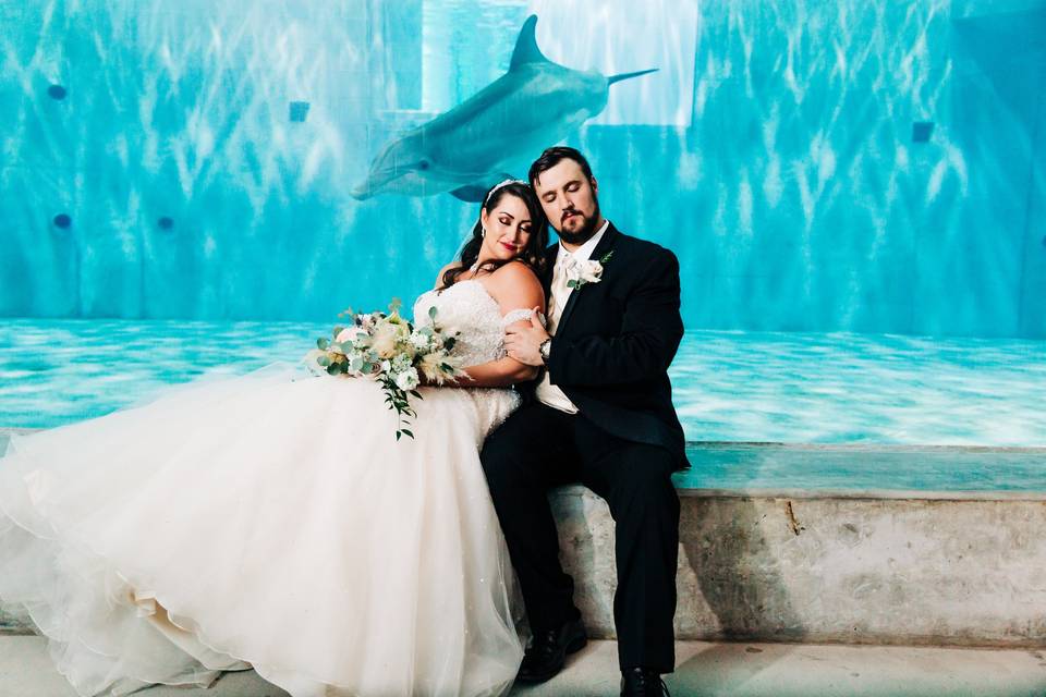 Marine Aquarium Wedding